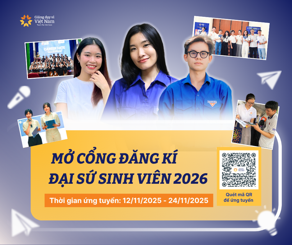 Mở đơn ứng tuyển Đại sứ Sinh viên 2026 chương trình Leadership Development Fellowship Batch 10